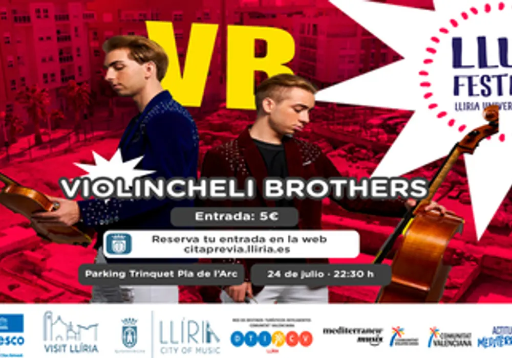 VIOLINCHELI BROTHERS - LLUMFEST 2026 - Concierto 24 de julio
