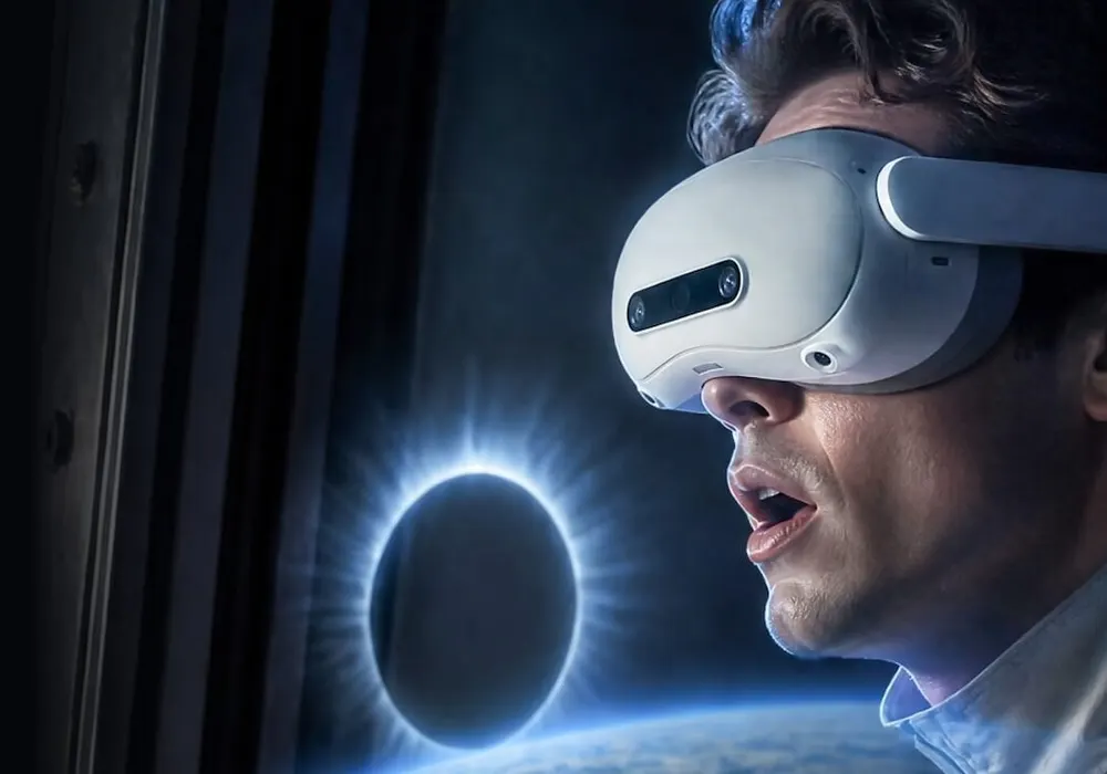 Exposición de realidad virtual sobre el eclipse solar en València