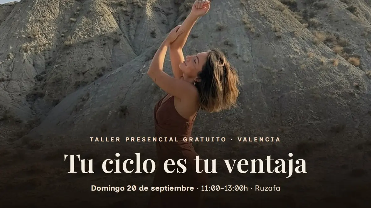 Tu ciclo es tu ventaja: taller gratuito en Ruzafa