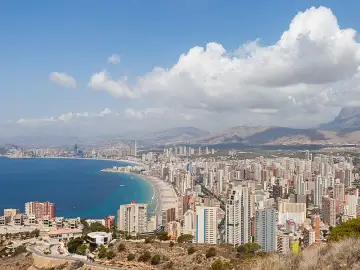 La Cruz de Benidorm (Mirador de la Creu)